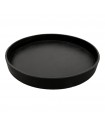 Round Drip Pan - 24" Diameter - Natural Rubber