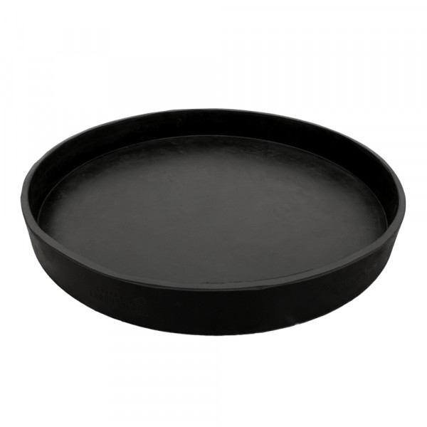 Round Drip Pan - 24 Diameter | Natural Rubber - Killarney Metals