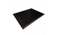 Bargain Sanitizing Floor Mat - 32" x 24" x .5" - Natural Rubber 