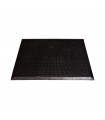 Bargain Sanitizing Floor Mat - 24" x 16" x .5" - Natural Rubber