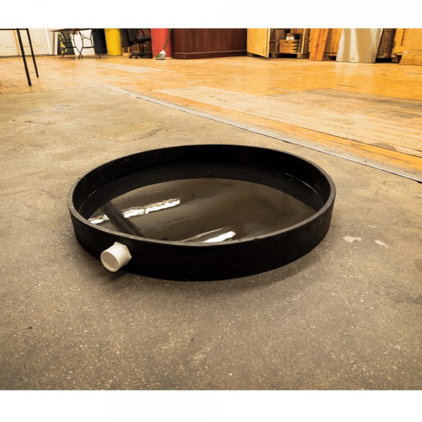 24 Round Rubber Drip Pan