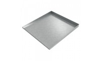 Double Front - Load Washer Drip Tray - 56" x 32" - Galvanized Steel