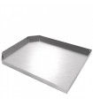 Bargain Water Dispenser Tray-12.6"x 15.5" x 1" - 20 Ga CRS - Faux Stainless