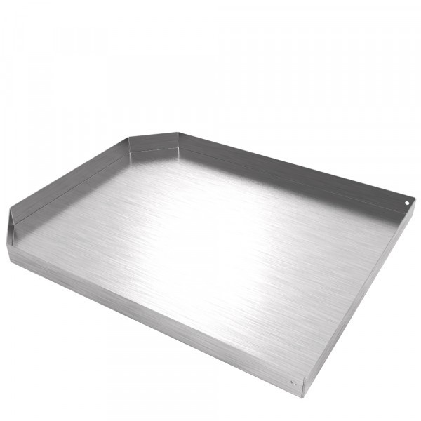 Bargain Water Dispenser Tray-12.6"x 15.5" x 1" - 20 Ga CRS - Faux Stainless
