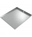 Double Front - Load Washer Dryer Drain Pan - 56" x 32" - Galvanized Steel