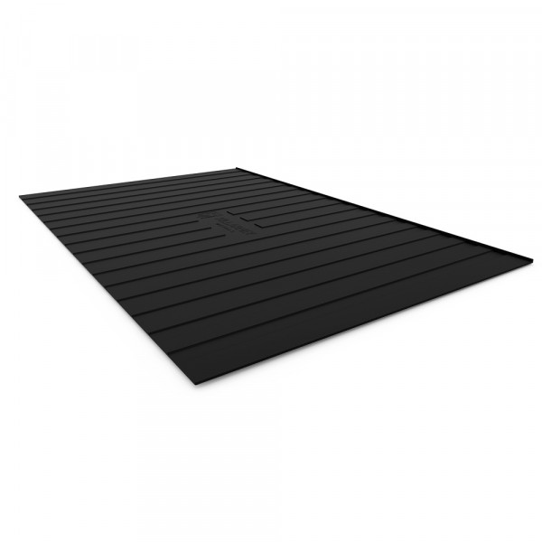 Killarney Metals 34 inch Length x 22 inch Width Under Sink Rubber Mat, Black KM-06617