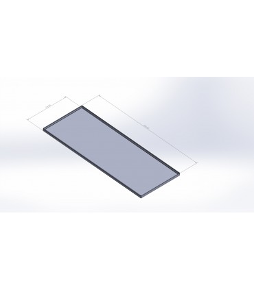 Custom Assembly Pan A - 83 x 68 x 2 - 14 Ga Galvanized Steel