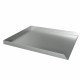 Dishwasher Leak Pan - 21" D x 18" W x 1" H - Galvanized Steel