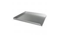 Dishwasher Leak Pan - 21" D x 18" W x 1" H - Galvanized Steel