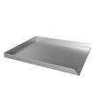 Dishwasher Leak Pan - 21" D x 18" W x 1" H - Galvanized Steel