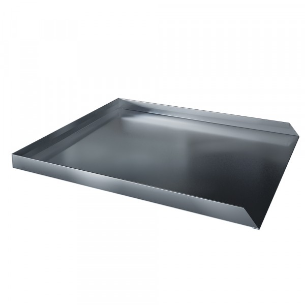 Dishwasher Leak Pan - 21" D x 25" W x 1" H - Stainless Steel