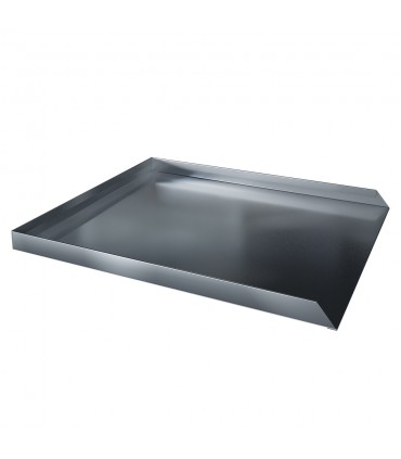 Washer Leak Pan - 32" x 30" x 1" - Stainless Steel