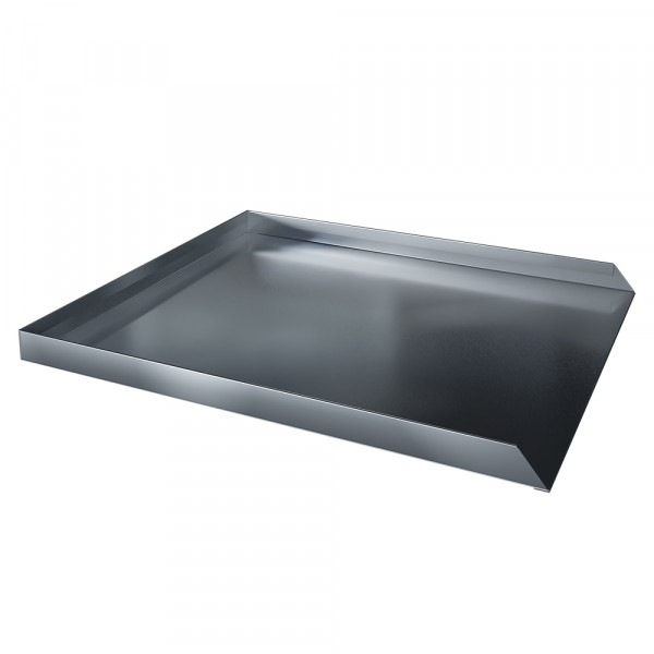 Washer Leak Pan - 32" x 30" x 1" - Stainless Steel