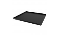 Dishwasher Leak Pan - 20.5" D x 24" W x 1" H - Flat Black