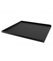 Dishwasher Leak Pan - 20.5" D x 24" W x 1" H - Flat Black