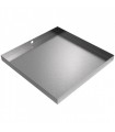  Washer Drain Pan - 32" x 30" x 2.5" - Steel- Faux Stainless