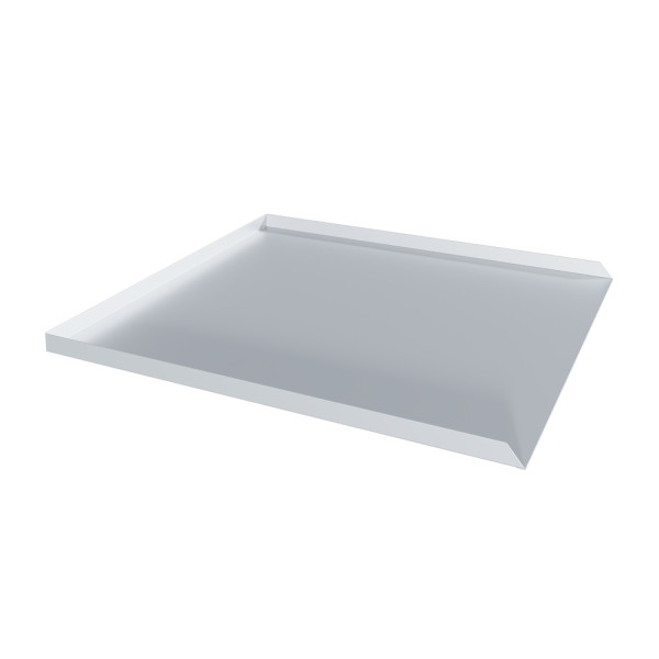 Washer Leak Pan - 32" x 30" x 1" - White