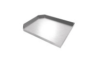 Water Dispenser Tray-12.6"x 15.5" x 1" - 20 Ga CRS - Faux Stainless
