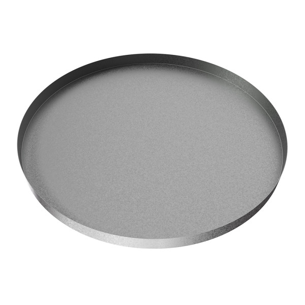 Bargain Round Drip Pan - 36" Diameter - Galvanized Steel