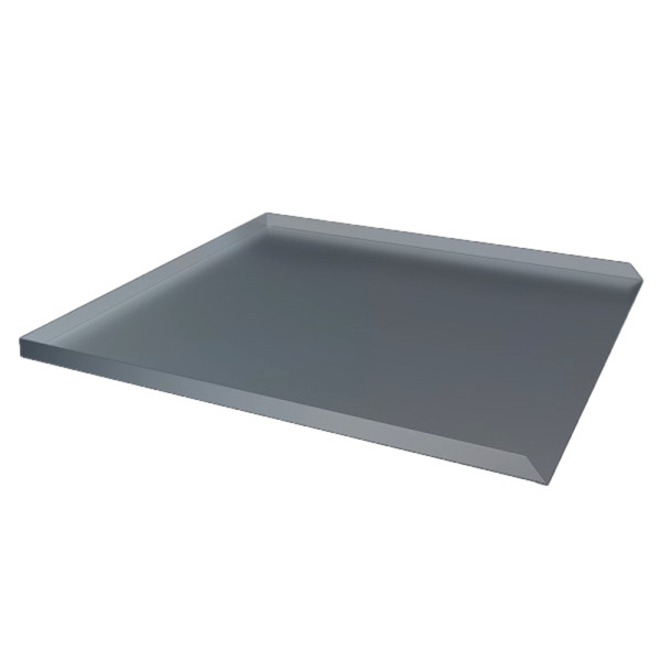 Ice Machine Leak Pan - 21" D x 15" W x 1" H - Stainless Steel