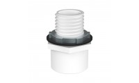 Drain Pan Fitting - 1" NPT - PVC 