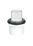Drain Pan Fitting - 1" NPT - PVC 