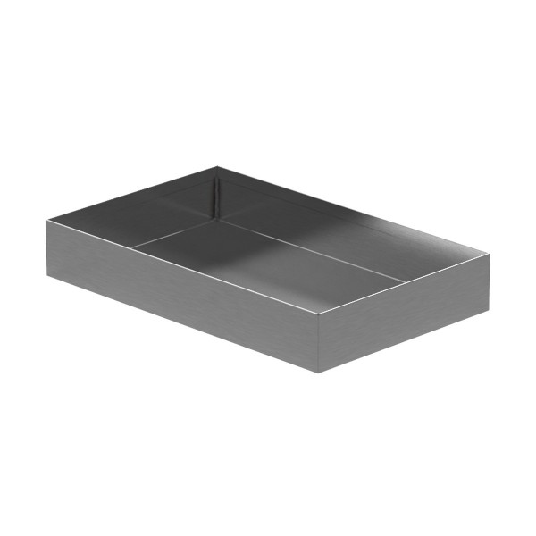 Sauna Heater Drip Pan - 19" x 12" x 3" - Stainless Steel