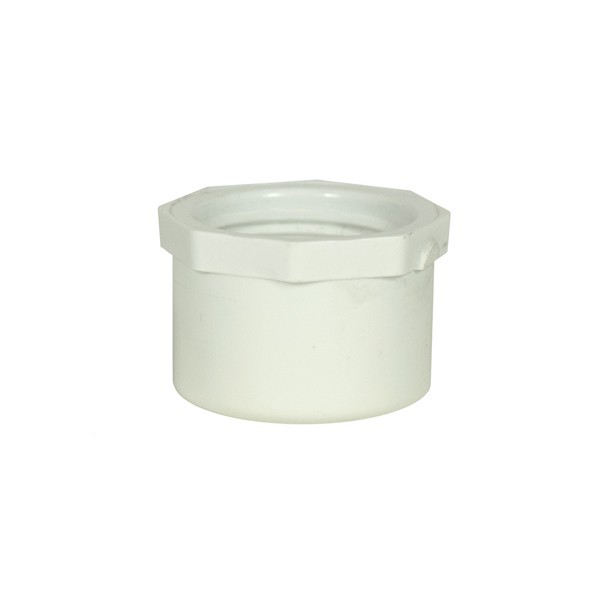 Drain Fitting Stopper Cap - 1" - PVC