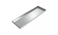 AC Drip Pan - 44" x 14" x 2" - Galvanized Steel