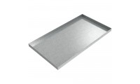 AC Drip Pan - 44" x 24" x 2" - Galvanized Steel