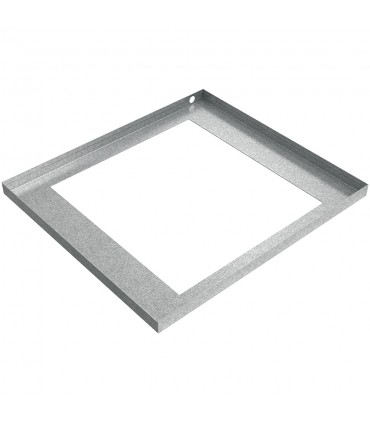A-Coil Drain Pan - 23" x 17" x 1.5" - Galvanized Steel