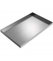 Ice Maker Drip Pan - 24" x 15" x 1.5" - Stainless Steel