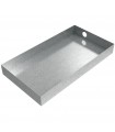 Dehumidifier Drain Pan - 26" x 14" x 3" - Galvanized Steel