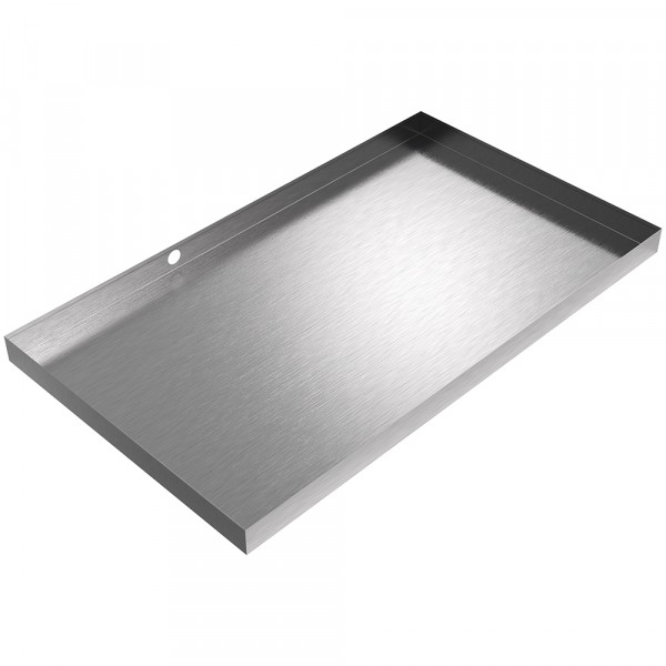 Drain Pan - 57" x 33" x 3" - Stainless Steel