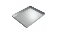 Under Sink Drip Pan - 28.5" x 23" x 2" - Galvanized Steel