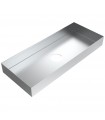 Aircraft Drain Pan - 17" x 7" x 2" - Aluminum 