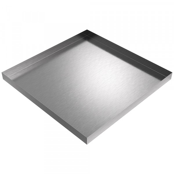 AC Drip Pan - 28" x 28" x 2" - Stainless Steel