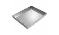 Hydraulic Unit Drip Pan - 30" x 24" x 3" - Galvanized Steel