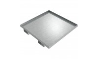 Drum Spill Pallet - 40" x 40" x 2" - Galvanized Steel