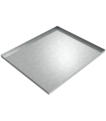 Automotive Oil Drip Pan - 51.75" x 44" x 2" - Galvanized Steel