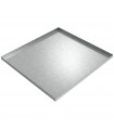 Automotive Oil Drip Pan - 46.5" x 44" x 2" - Galvanized Steel