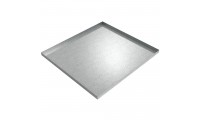 Automotive Oil Drip Pan - 47.5" x 44" x 2" - Galvanized Steel 