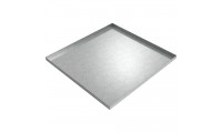 Automotive Oil Drip Pan - 45.75" x 44" x 2" - Galvanized Steel