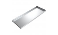 Vacuum Pump Drip Pan - 23" x 8.5" x 1" - Aluminum