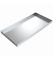 Vacuum Pump Drip Pan - 25.5" x 12.5" x 1.5" - Aluminum