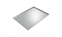 Vacuum Pump Drip Pan - 38" x 28" x 1" - Galvanized Steel