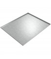 Vacuum Pump Drip Pan - 44" x 36" x 1" - Galvanized Steel