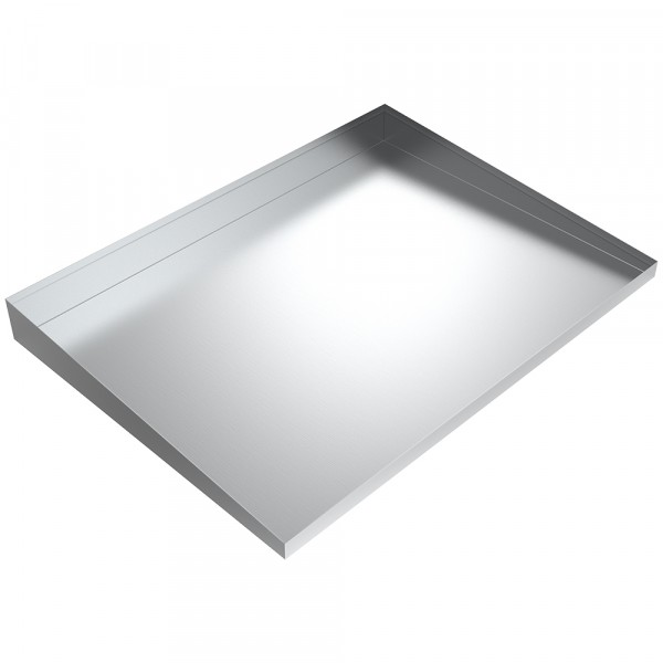 Low Profile Drip Tray - 26" x 19" x 2.5" - Aluminum