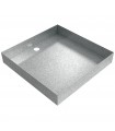 Drain Pan - 12" x 12" x 2" - Galvanized Steel 