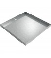 Drain Pan - 24" x 24" x 2" - Galvanized Steel